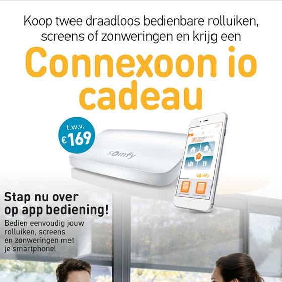 Krijg een CONNEXOON IO cadeau!