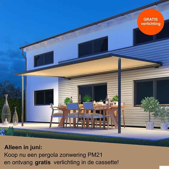 In de maand Juni nu bij de Erhardt PM21 gratis verlichting in de omkasting